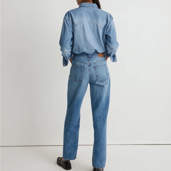Like new- worn only a few times, Madewell Slouchy Boyjean, 31 - Picture 4 of 9